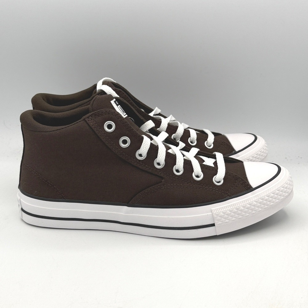 Converse CTAS Malden Street Mid Mens Size 9 Brown Fresh Brew White A11708F